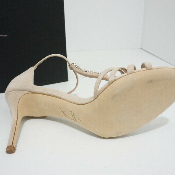 Giuseppe Zanotti Crystal Embellished Heel Sandals - Picture 12 of 12